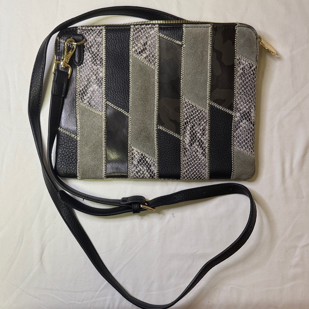 GILI by‎ Jill Martin Patchwork Leather Crossbody Bag